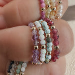 Birthstone Precious Stone Rings for Stacking
