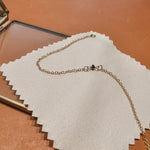 Black Diamond Gold Filled Bracelet