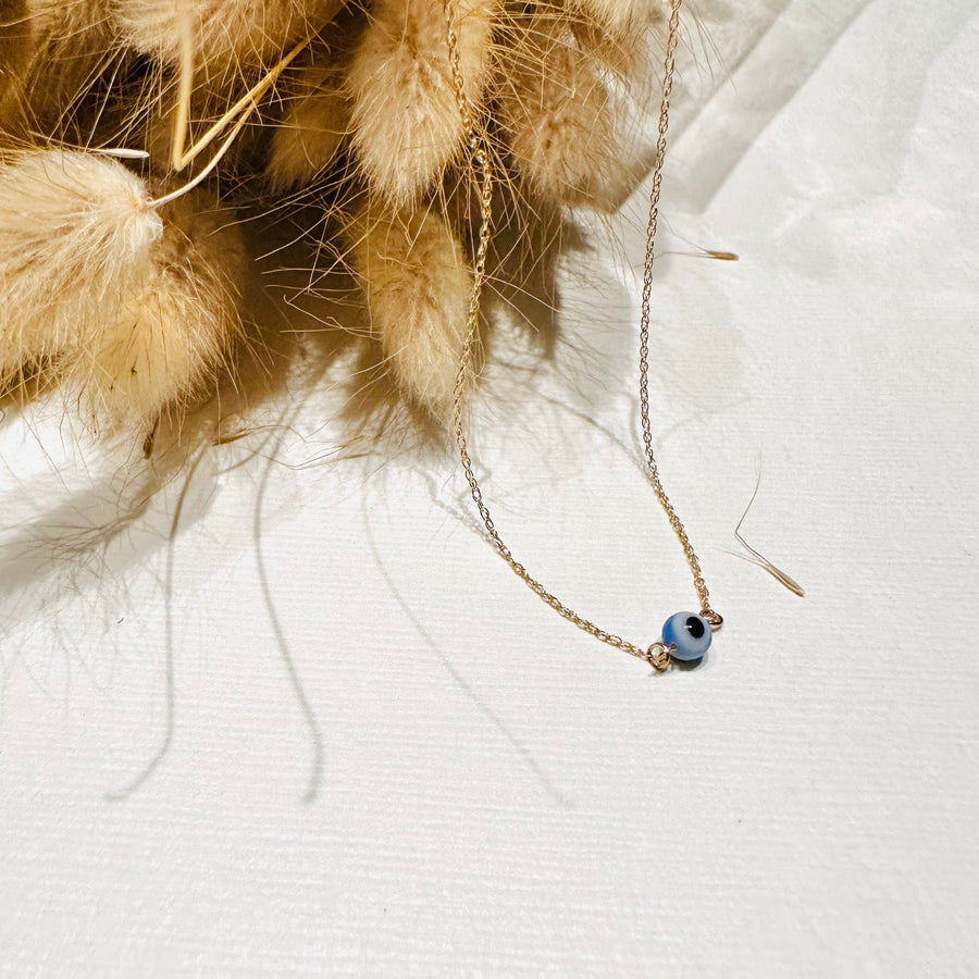 Gold Filled_Chain_with_Hamsa_Charm