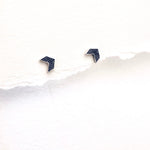 Kika_Chevron_Sterling_Silver_Earrings the silver root