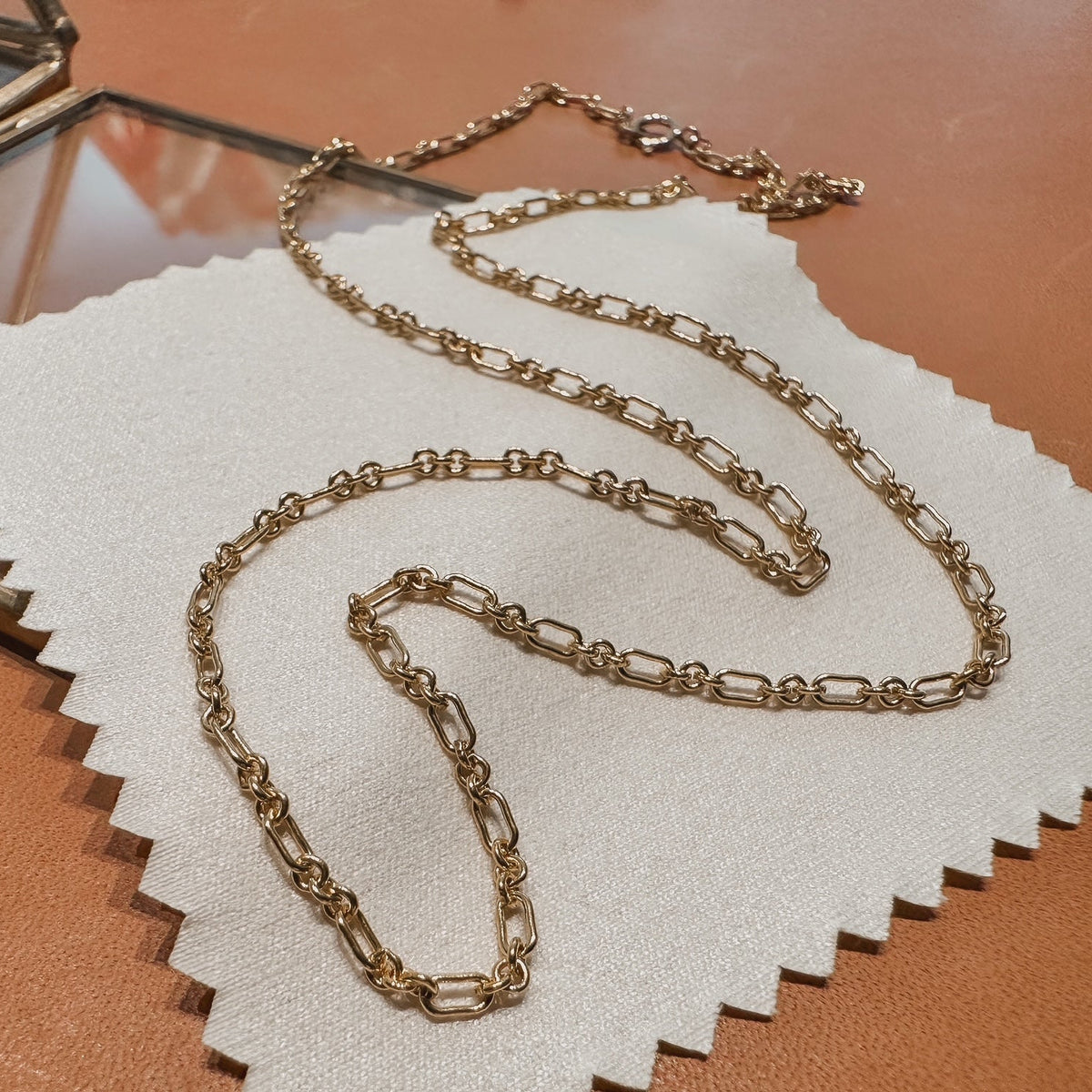 Serenity Link Gold Filled Necklace