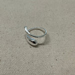 Marlys Teardrop Sterling Silver Ring The Silver Root Jewelry