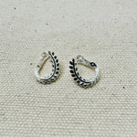 Iris Sterling Silver Stud Earrings