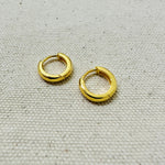 Blanca Gold Small Huggie Hoop Earrings