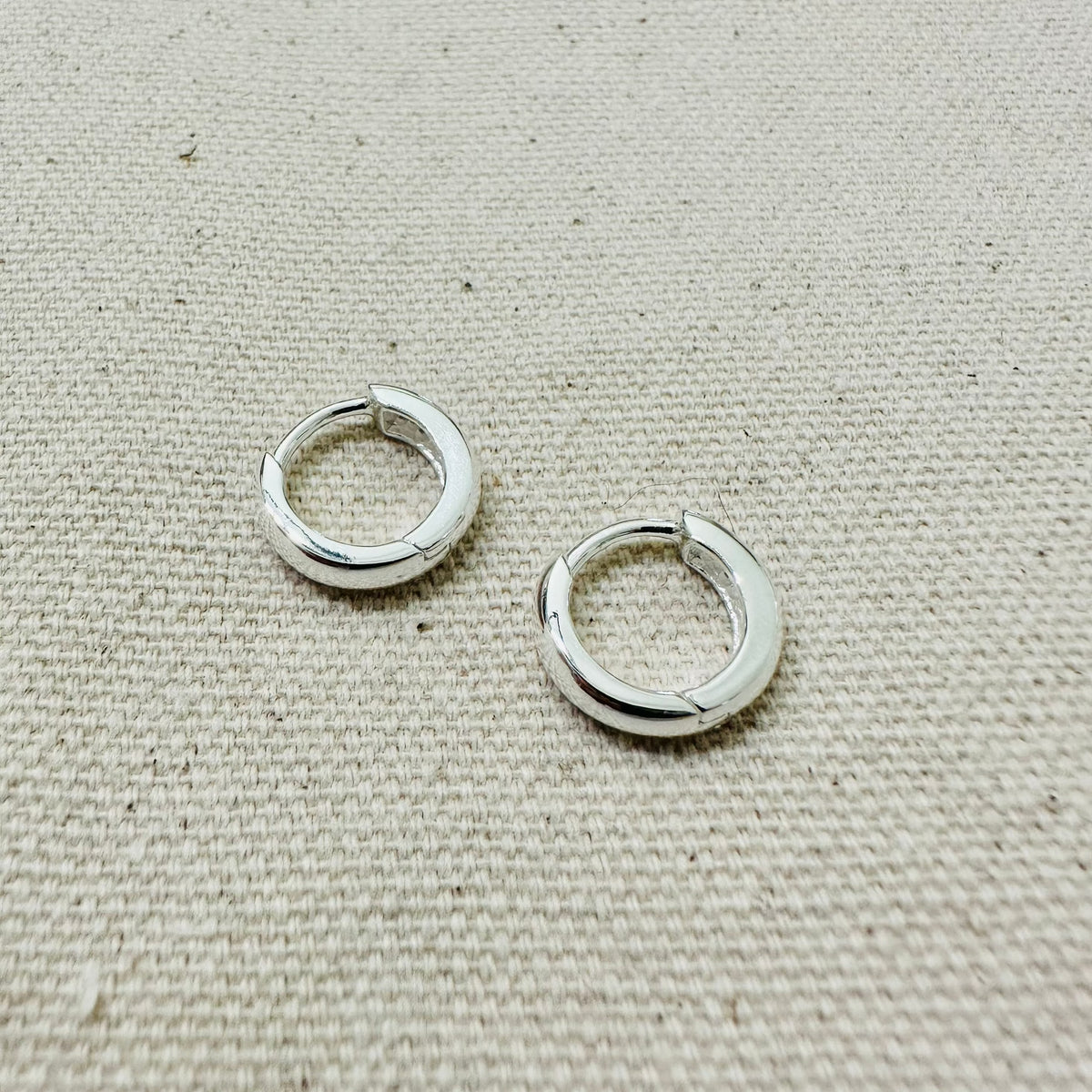 Blanca Gold Small Huggie Hoop Earrings