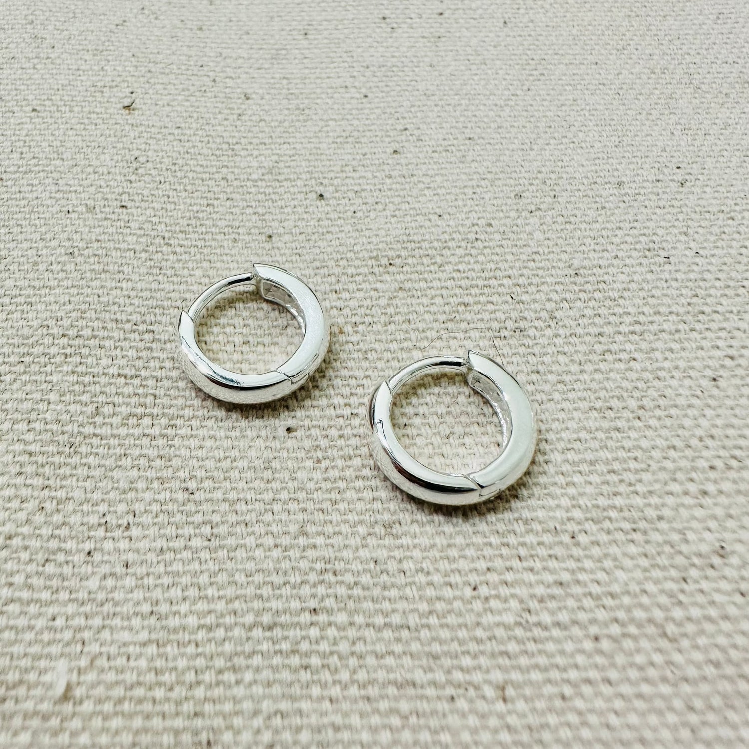 Blanca Gold Small Huggie Hoop Earrings