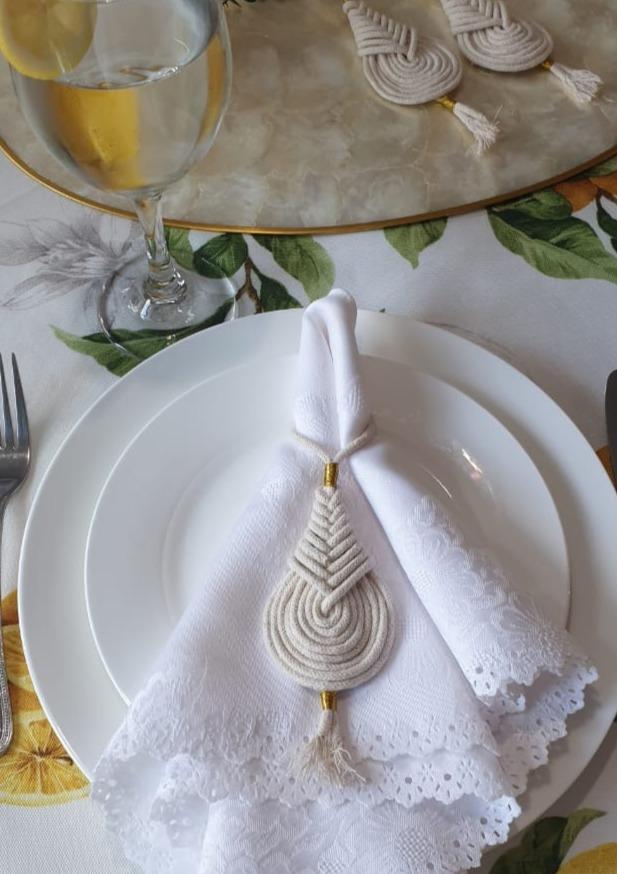 'Capri' Handmade Napkin Rings The Silver Root