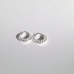 Clara Cut Out Trendy Small Huggie Hoop Earring