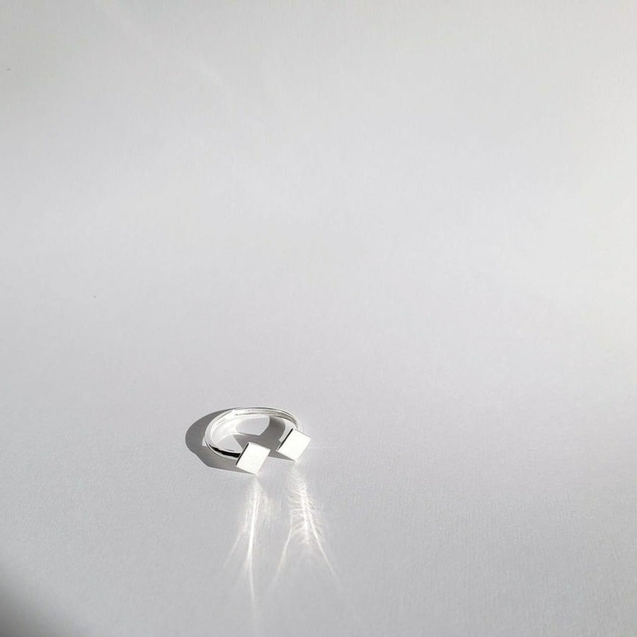 Covet 925 Sterling Silver Adjustable Dainty Ring