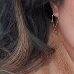 Crossed Earrings The Silver Root