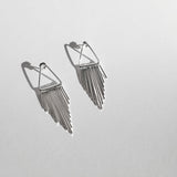 Disco 925 Sterling Silver Trendy Festive Modern Earrings