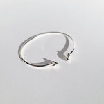 Duo Double Knot Adjustable Bangle Bracelet