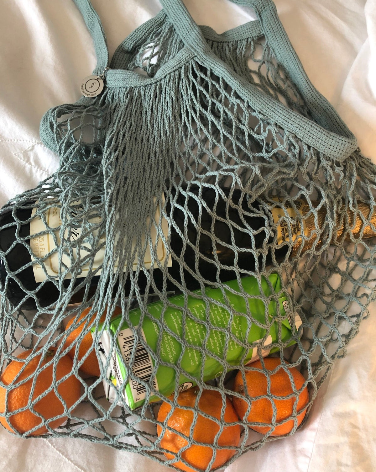 The Silver Root-Reusable Mesh Produce Bag
