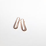 Rose Gold U Shape Modern Classy Earrings