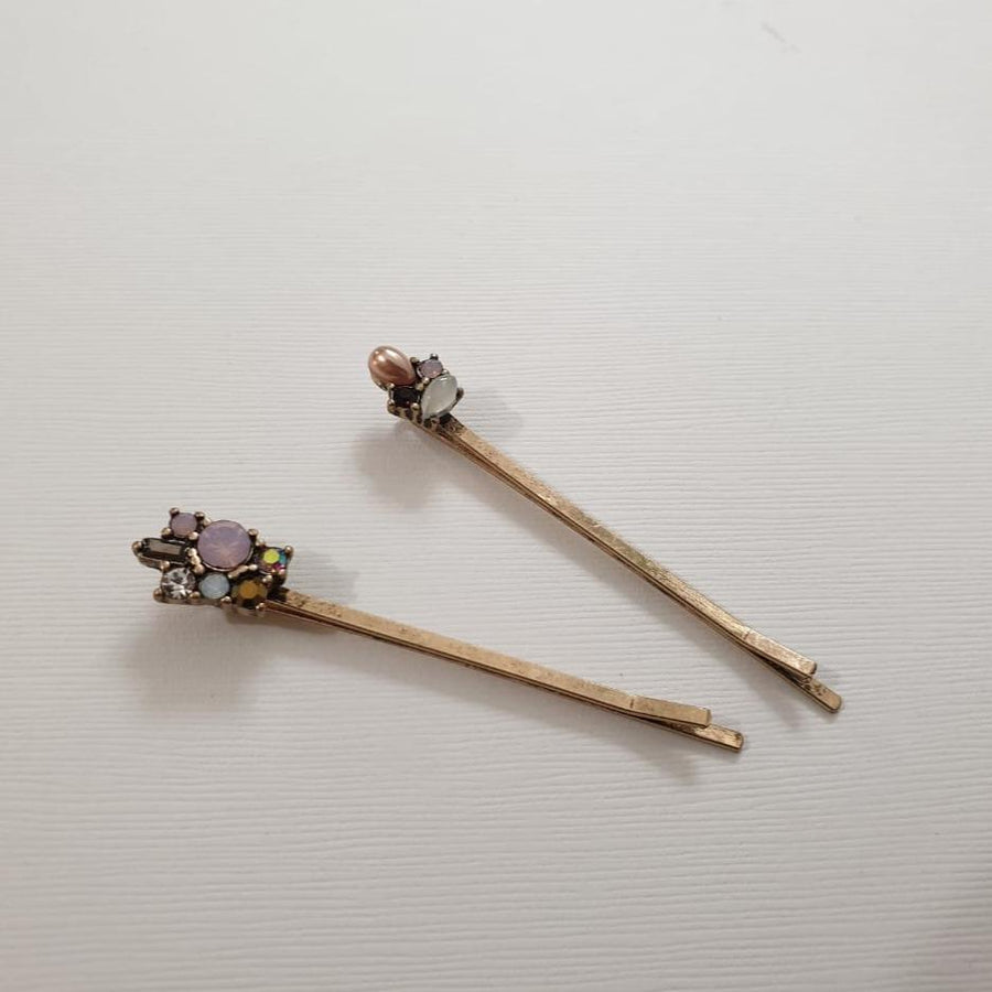 Luna Vintage Hair Pin Set The Silver Root