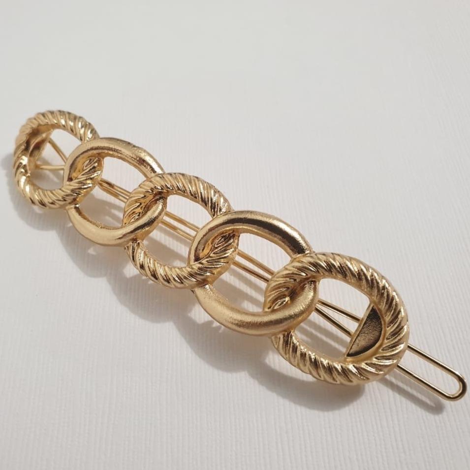 Salome Chain Hair Clip The Silver Root