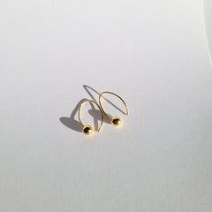 Showstopper 18k Gold Stud alternative earrings 