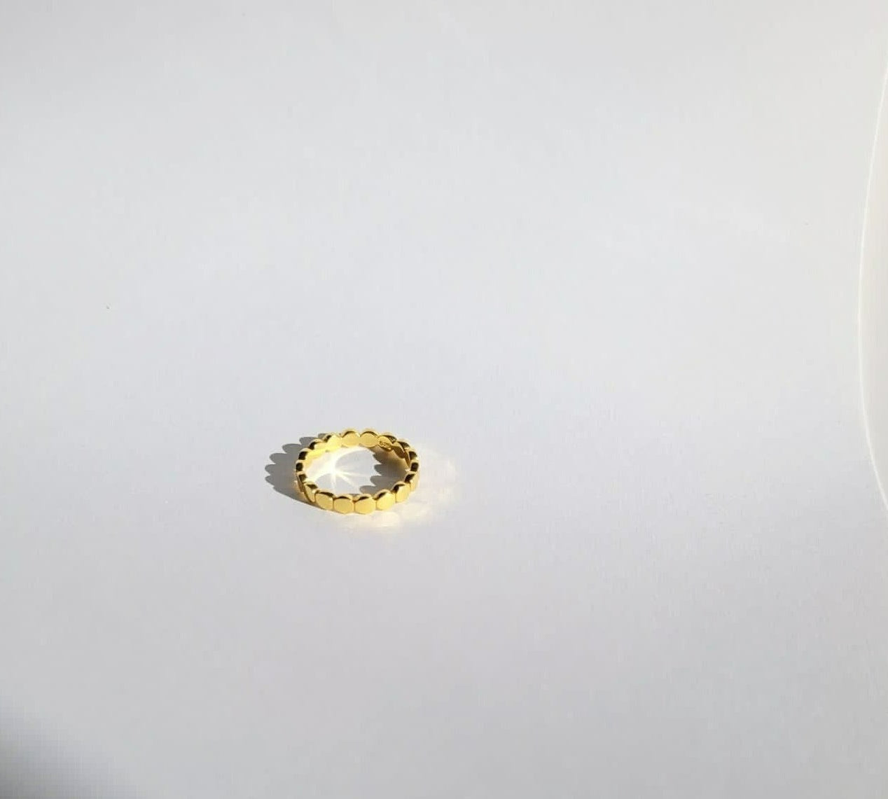 Sol Dainty 18k Gold Ring