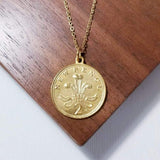 Treasure Medallion Necklace The Silver Root