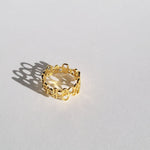 Venice 18k Gold Bubble Dainty Statement Ring