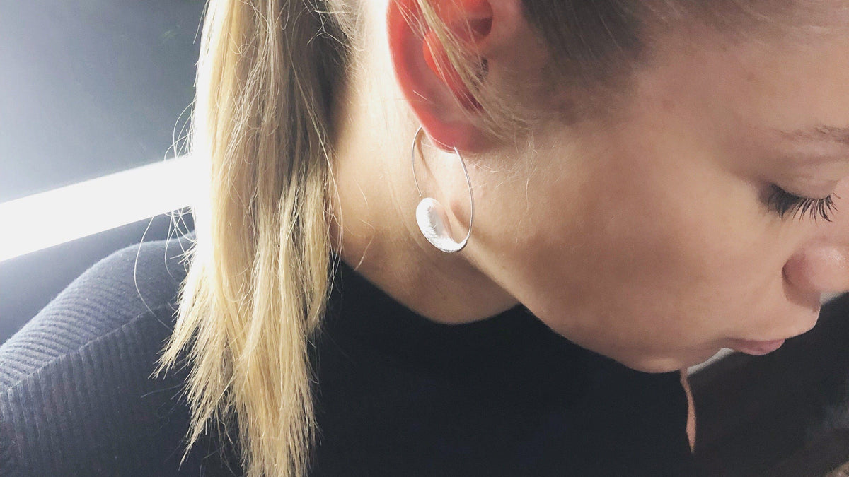 Wave Earrings The Silver Root