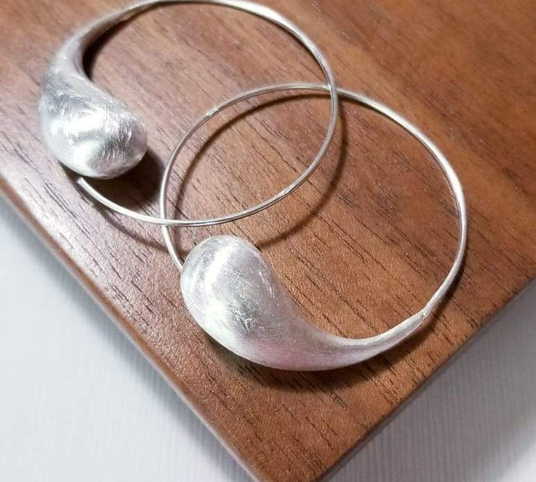 Wave Earrings The Silver Root